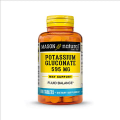 MASON - Natural Gluconato De Potasio 595 Mg 100 Tabletas