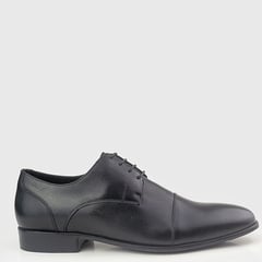 DAUSS - Zapatos De Vestir Hombre Negro Negro