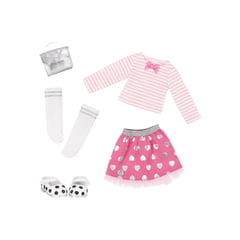 GLITTER GIRLS - Outfit Deluxe Corazones