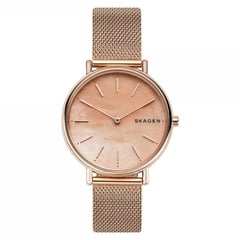 SKAGEN - Reloj Análogo SKW2732 Acero inoxidable Rosado