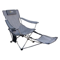 NATIONAL GEOGRAPHIC - Silla plegable con reposapies