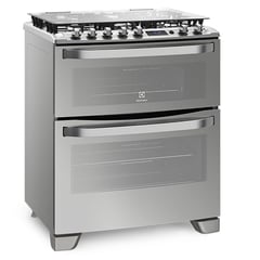 ELECTROLUX - Cocina a Gas 5 Hornillas Doble Horno 30' 76DXR