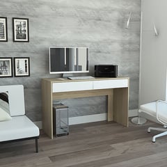 TUHOME - Escritorio Acre Rovere Blanco