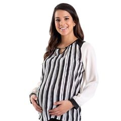 VALESKA - Blusa Manga Larga Maternal Maternity & Baby