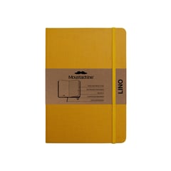 MOUSTACHINE - Libreta Classic Lino Mediana Punteado - Amarillo