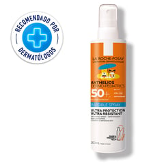 LA ROCHE POSAY - Protector Solar Corporal Anthelios Spray Dermopediátrico FPS 50+ 200ml