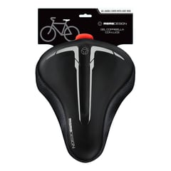 MOMO - Cubre Asiento De Gel Con Luz Para Bicicletas