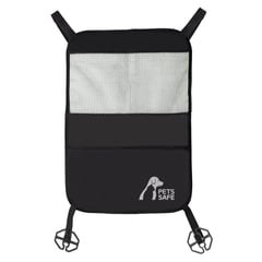 PETS SAFE - Protector Separador Central Silla Auto Para Perro Mascota Negro