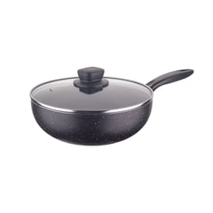 KOBA - Wok Granito Gris 28 cm Con Tapa