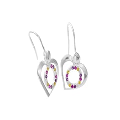 BALIQ - Aretes de Plata 925 Libia Iris