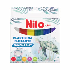 ARTI CREATIVO - Nilo Plastilina Flotante X6 X160G