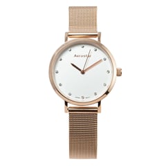 AEROSTAR - Reloj Mujer Análogo De Acero 6232003