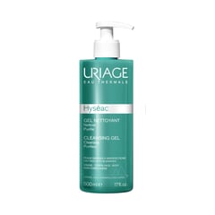 URIAGE - Hyséac Gel Limpiador 500ml -Limpiador facial para pieles mixtas a grasas con tendencia acneica
