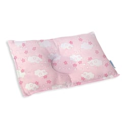 MONCHITOS - Almohada Bebe Anticabeza Plana Reversible