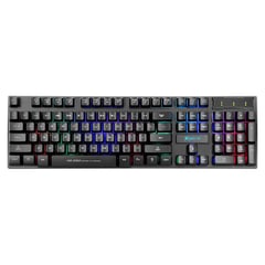 XTRIKE ME - Teclado Gamer Membrana 104 Teclas Led