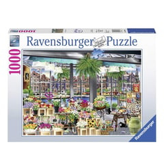 RAVENSBURGER - Rompecabezas 1000 Pzas Mercado De Flores Amsterdam