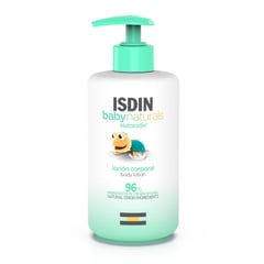 ISDIN - Babynaturals Body Lotion 400ML - Loción corporal hidratante para la piel del bebé