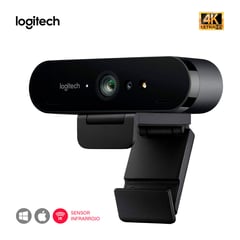 LOGITECH - Cámara Webcam Brio Ultra HD 4K Zoom 4X Pro Business