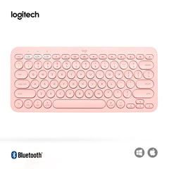 LOGITECH - Teclado K380 Bluetooth Multidispositivo ES Rosado