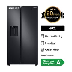 SAMSUNG - Refrigeradora Side by Side 602Lt RS60T5200B1