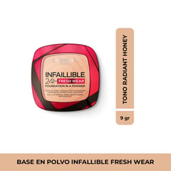 LOREAL PARIS - Polvos Compactos Infallible 24h Fresh Wear