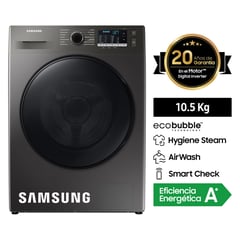 SAMSUNG - Lavadora EcoBubble 10.5 kg WW10TA046BX/PE