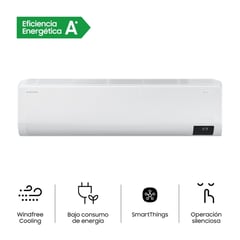 SAMSUNG - Aire Acondicionado Premium 18,000 BTU WindFree