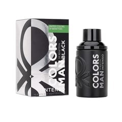 BENETTON - Colors Man Black Intenso EDP 100 ml