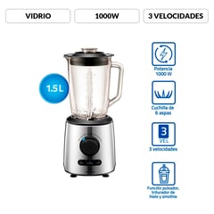 INDURAMA - Licuadora Li-inx 1.5l Crom