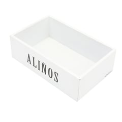 HOMEWELL - Caja Para Aliños blanca