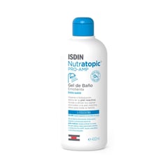 ISDIN - Nutratopic Gel de Baño 400ML - Gel de baño emoliente extra suave higiene e hidratación piel reactiva