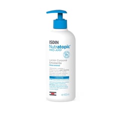 ISDIN - Nutratopic Loción Emoliente 400ML - Loción corporal emoliente zonas extensas cuidado y protección piel reactiva