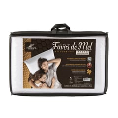 FIBRASCA - Almohada Viscoelástica Favos de Mel Intense 50x70cm