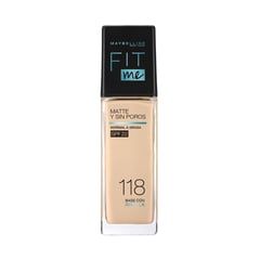 Base Fit Me Matte + Poreless 1.00 Fl Oz Tono Light Beige