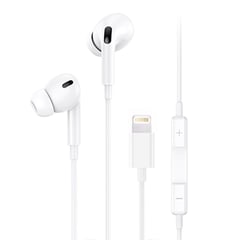 USAMS - Audifono Iphone Handsfree 1.2m Blanco para Apple