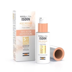 ISDIN - FotoUltra Age Repair COLOR SPF50 50ML - Bloqueador solar facial con color y antiedad