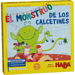 HABA - Juego de Mesa El Monstruo de los Calcetines