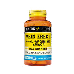 MASON - Natural Vein Erect + Maca Y L Arginina 80 Cápsulas