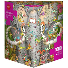 HEYE - Rompecabezas Elephants Life 1000 Pzas