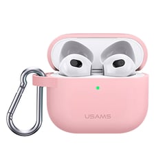 USAMS - Case Airpods 3 Con Llavero Rosado