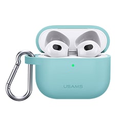 USAMS - Case Airpods 3 Con Llavero Menta