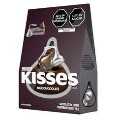 KISSES - Chocolate Hersheys Con Leche 74gr