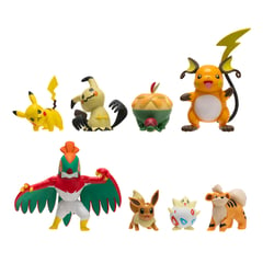 POKEMON - Juguete Pack X8 Figuras De Batalla