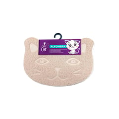 CUTE CAT - Alfombra Beige Gato