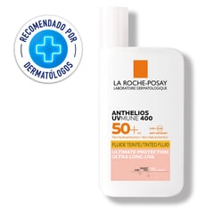 LA ROCHE POSAY - Protector Solar Anthelios UVMune 400 Fluido con color FPS 50+ 50ml