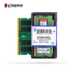 KINGSTON - Memoria RAM KVR26S19S6 8GB DDR4 2666 Mhz CL19 SODIMM