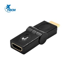 XTECH - Adaptador XTC-347 HDMI Macho a Hembra Angulo Ajustable 1080p