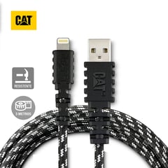 CAT - Cable Carga Y Datos Resistente USB-Lightning 3 Metros