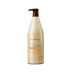 BE NATURAL - Acondicionador Para Cabello Lisso Keratina 1 Litro