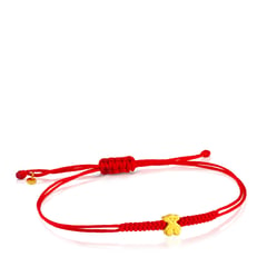 TOUS - Pulsera de hilo rojo Sweet Dolls